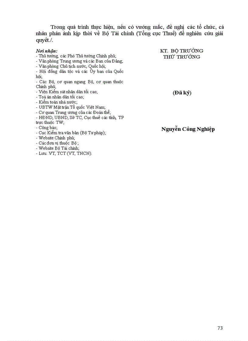 image for page THÔNG TƯ Hướng dẫn thi hành một số điều của Luật Thuế thu nhập cá nhân và hướng dẫn thi hành Nghị định số 100 2008 NĐ CP ngày 08 9 2008 của Chính phủ quy định chi tiết một số điều của Luật