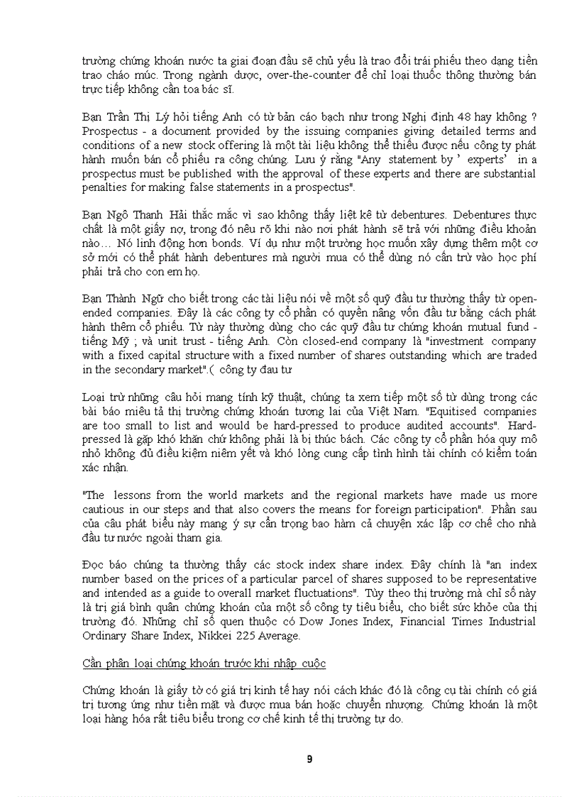 image for page Kiến thức thị trường chứng khoán Rất hay