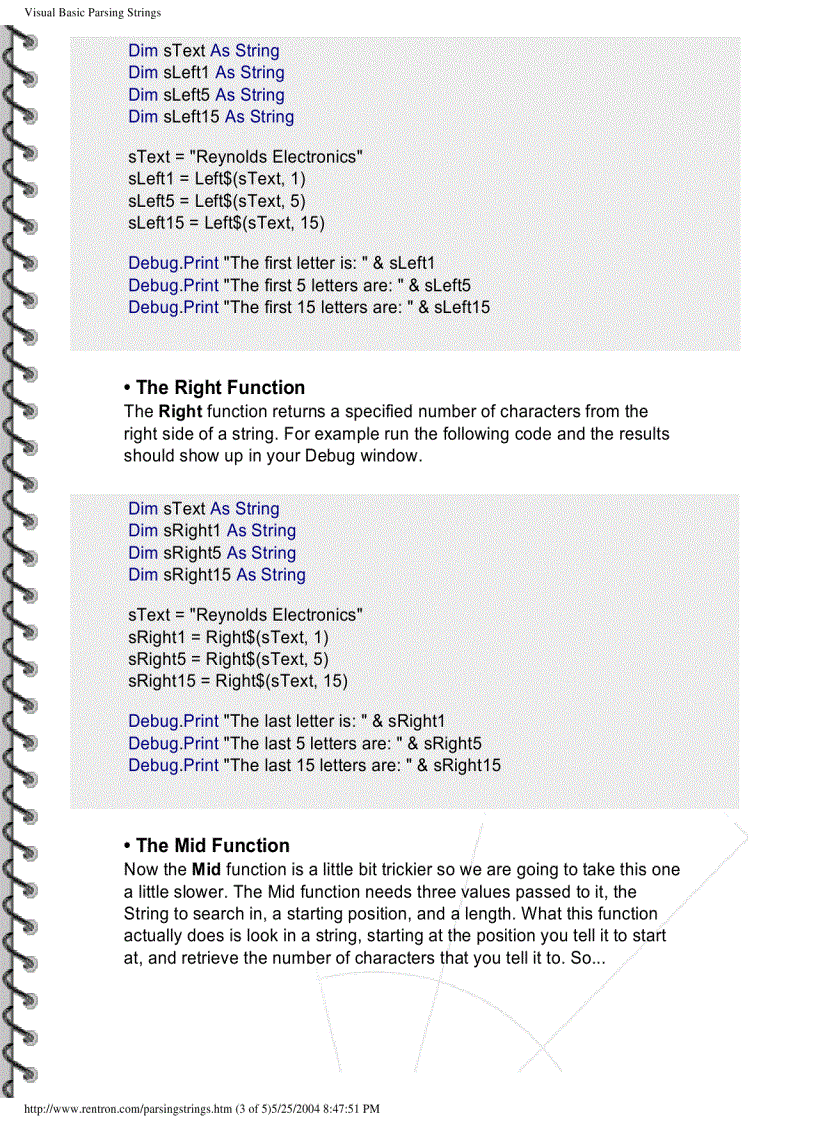 image for page Understanding Using Visual Basic