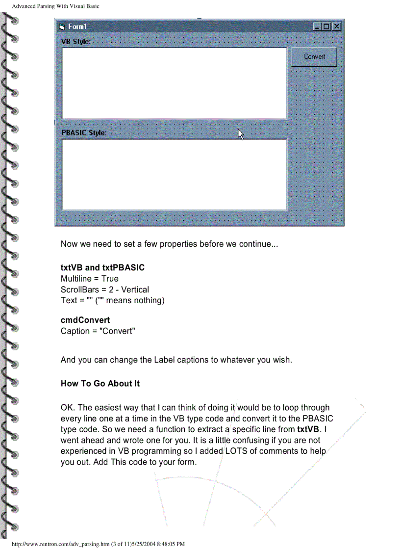 image for page Understanding Using Visual Basic