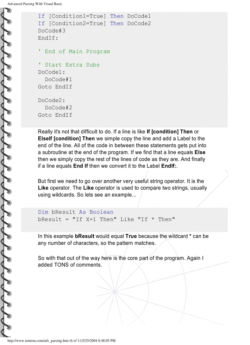 image for page Understanding Using Visual Basic