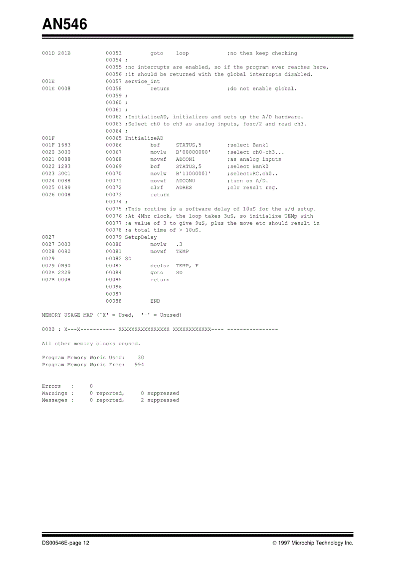 image for page 8 Bit CMOS EEPROM Microcontroller PIC16C84