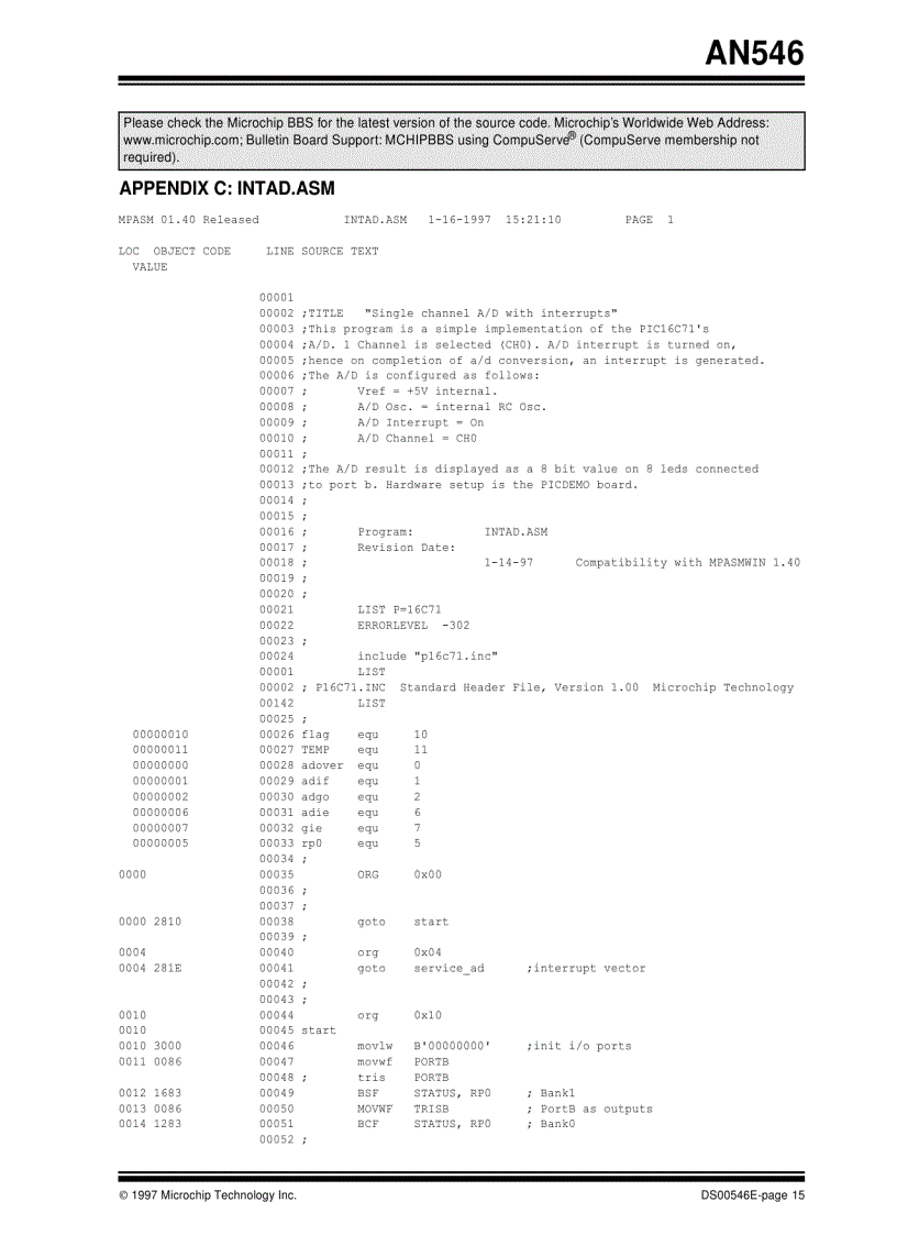image for page 8 Bit CMOS EEPROM Microcontroller PIC16C84