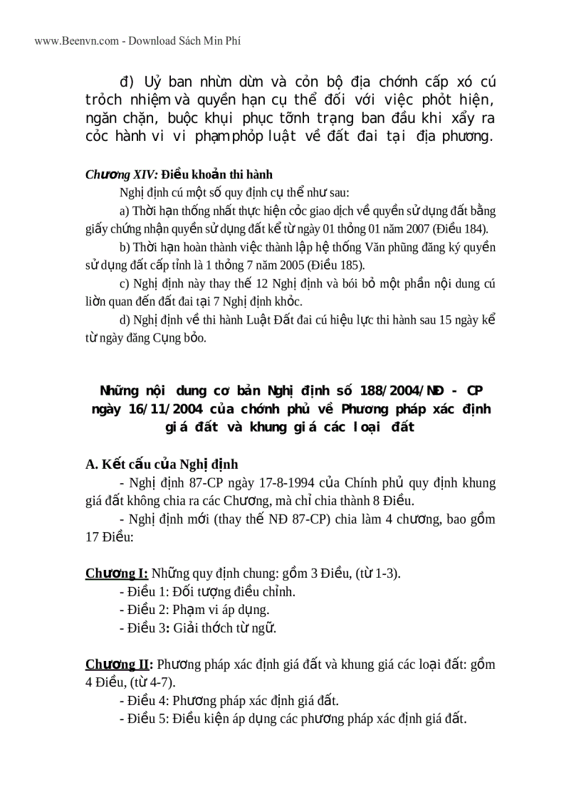 image for page Ebook Phương pháp định giá các loại đất