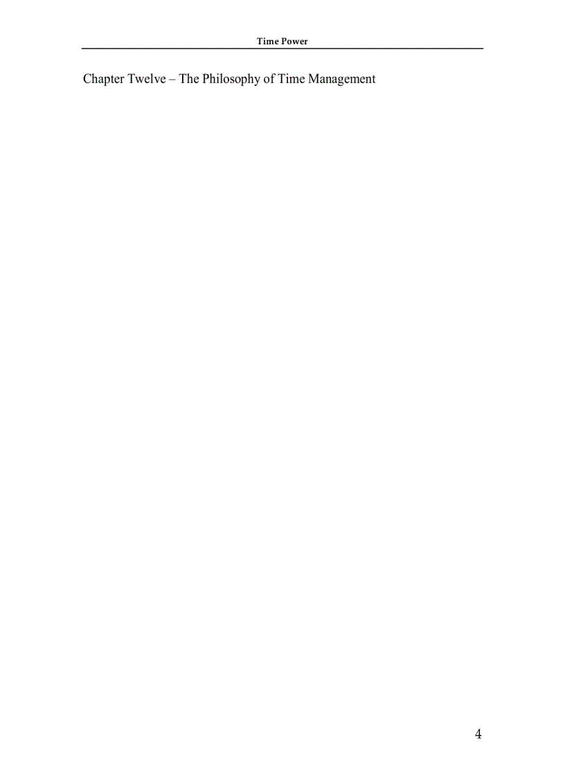 image for page Time Management Making Your Time Count And TIME POWER 1