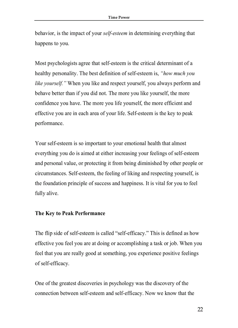 image for page Time Management Making Your Time Count And TIME POWER 1