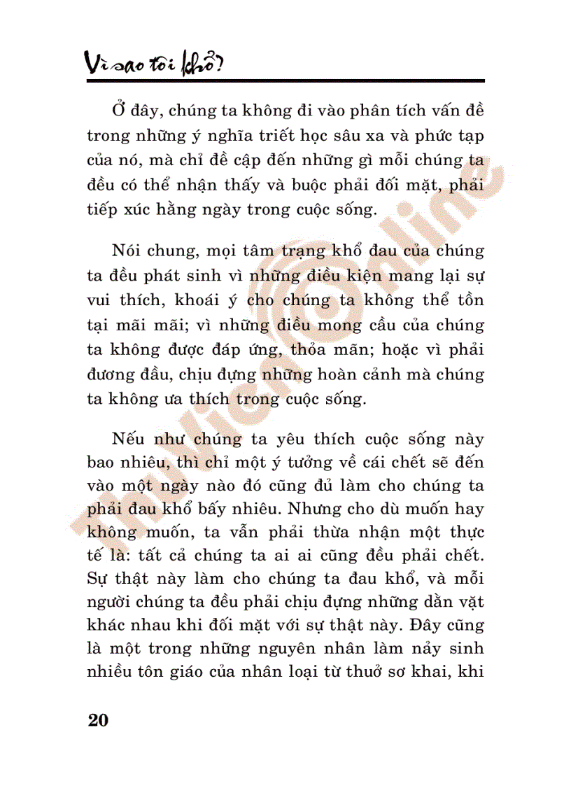 image for page Vì sao tôi khổ