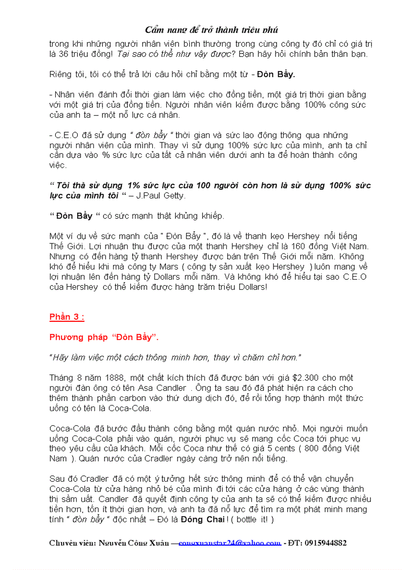 image for page Quyển 1 Phương pháp để trở nên giàu có