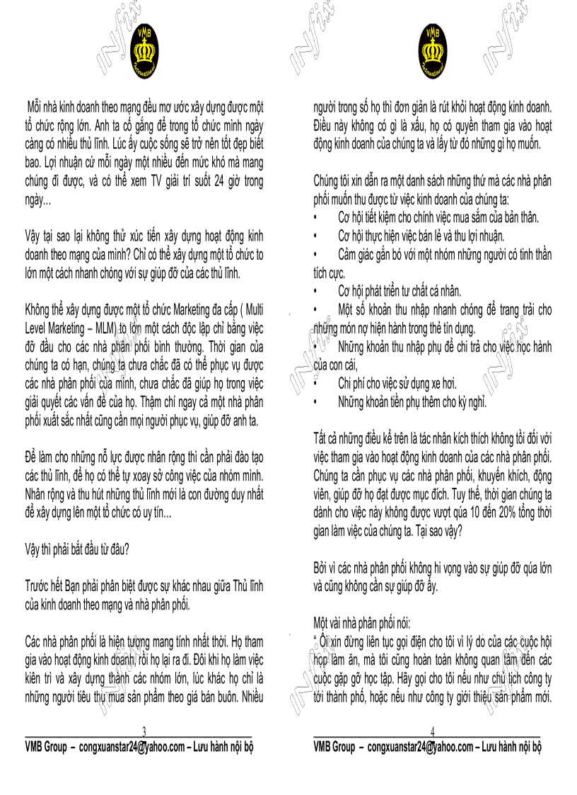 image for page Bộ sách toàn tập về Kinh doanh theo mạng full 70 quyển 27 31