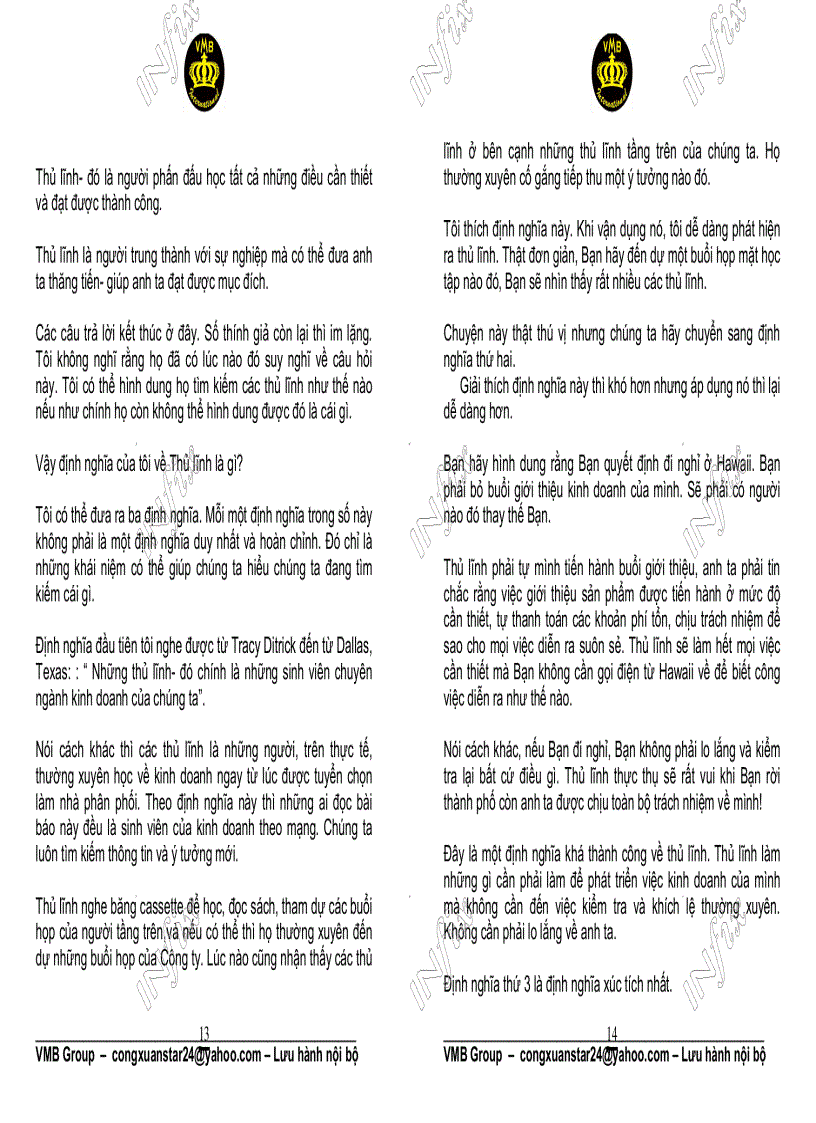 image for page Bộ sách toàn tập về Kinh doanh theo mạng full 70 quyển 27 31