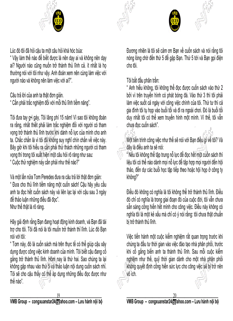 image for page Bộ sách toàn tập về Kinh doanh theo mạng full 70 quyển 27 31