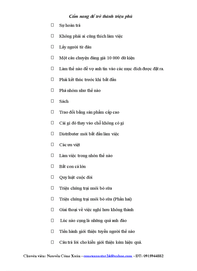 image for page Bộ sách toàn tập về Kinh doanh theo mạng full 70 quyển 6 10 3