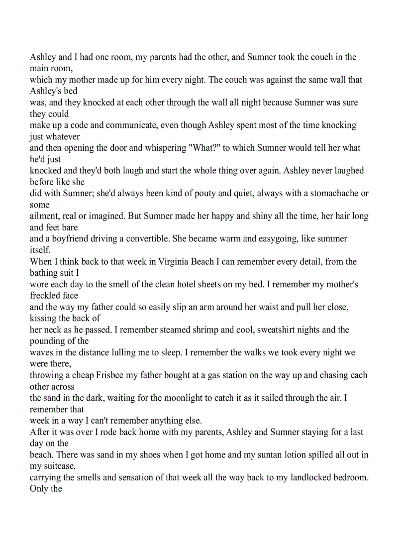 image for page Ebook That Summer by Sarah Dessen