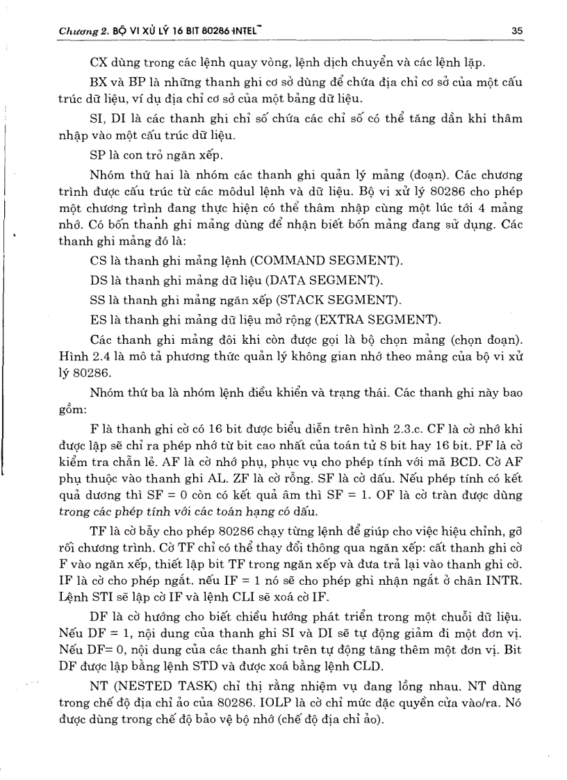 image for page Kỹ thuật vi xử lý và lập trình ASSEMBLY 1