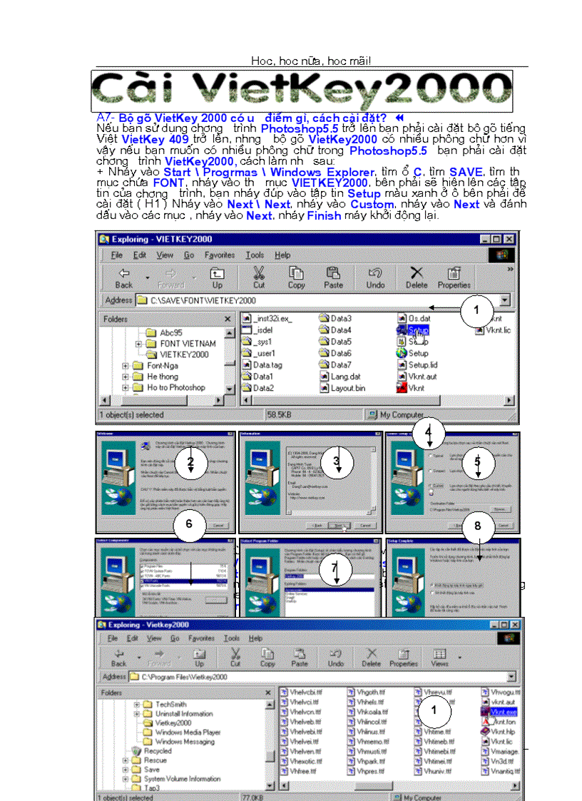 image for page Cách cài đặt font chữ