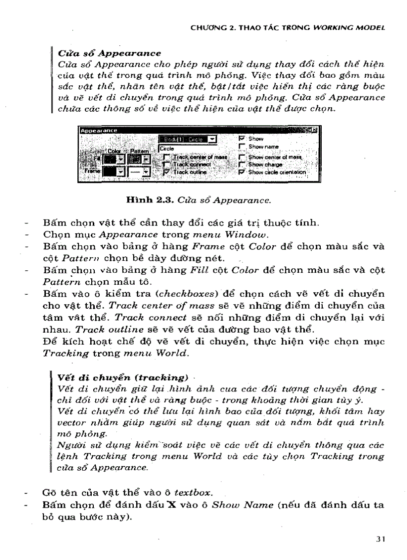image for page Mô phỏng cơ hệ bằng Working Model