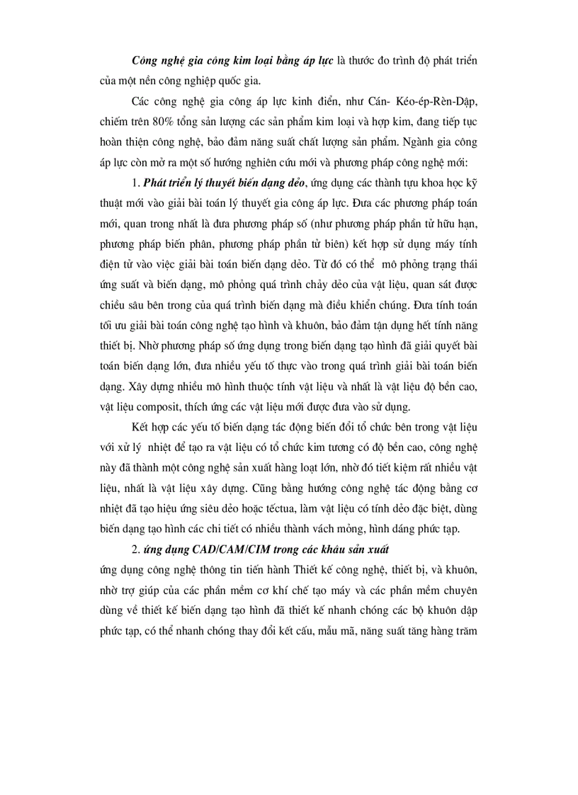 image for page Cơ Sở lý thuyết biến dạng dẻo kim loại