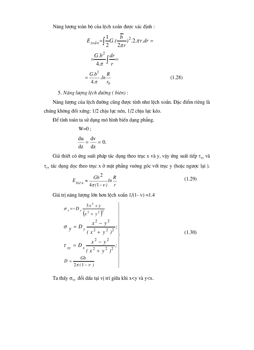 image for page Cơ Sở lý thuyết biến dạng dẻo kim loại