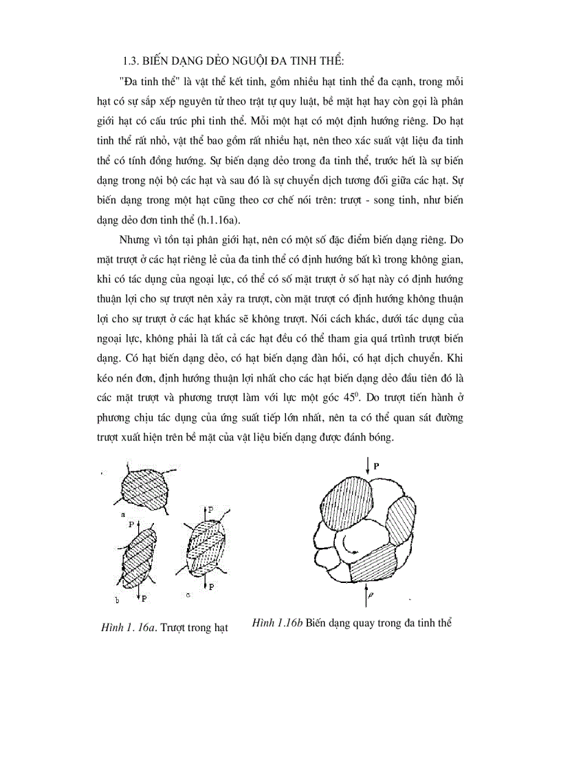 image for page Cơ Sở lý thuyết biến dạng dẻo kim loại