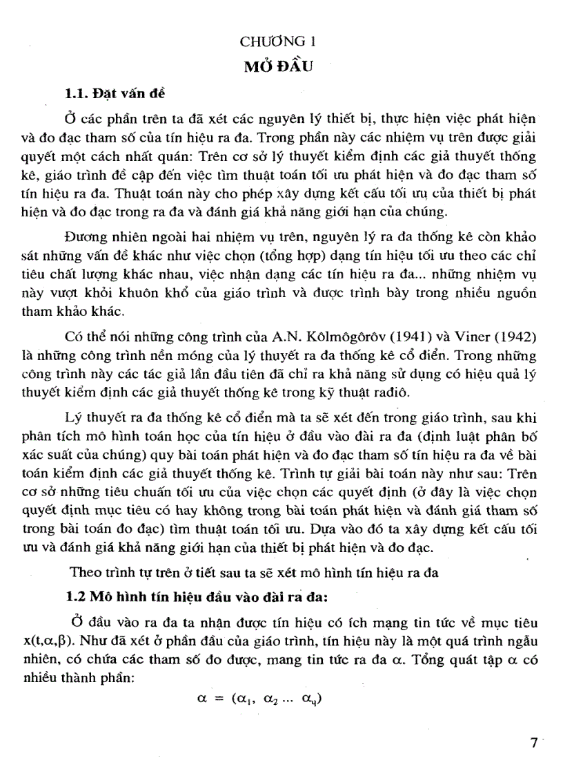 image for page Cơ Sở thống kê của RADA