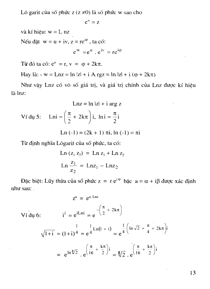 image for page Giáo Trình Cơ Sở hàm số biến số phức và ứng dụng