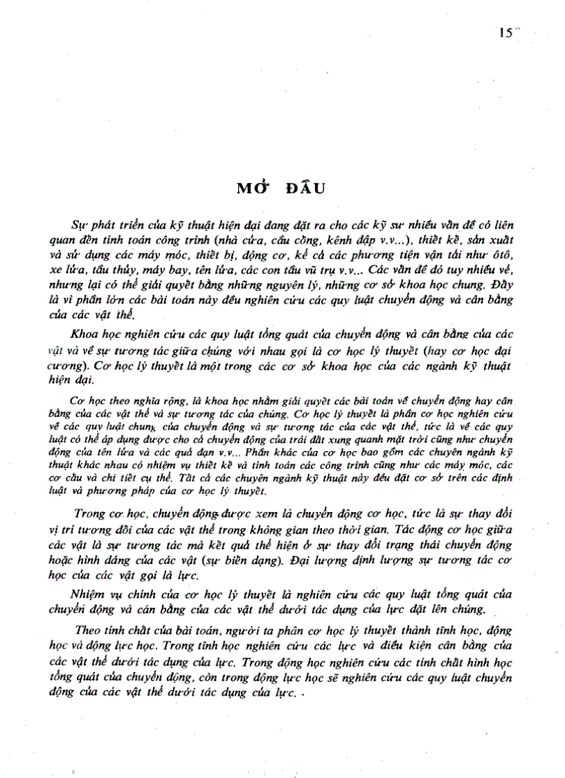 image for page Giáo Trình giản yếu cơ học lý thuyết