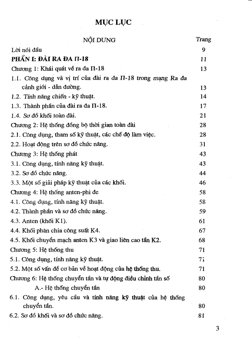 image for page Giáo trình trang bị RADA