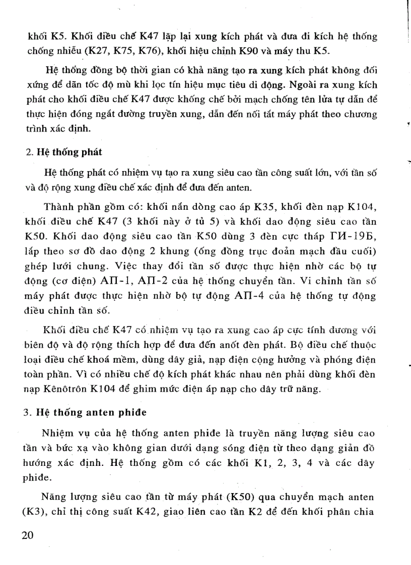 image for page Giáo trình trang bị RADA