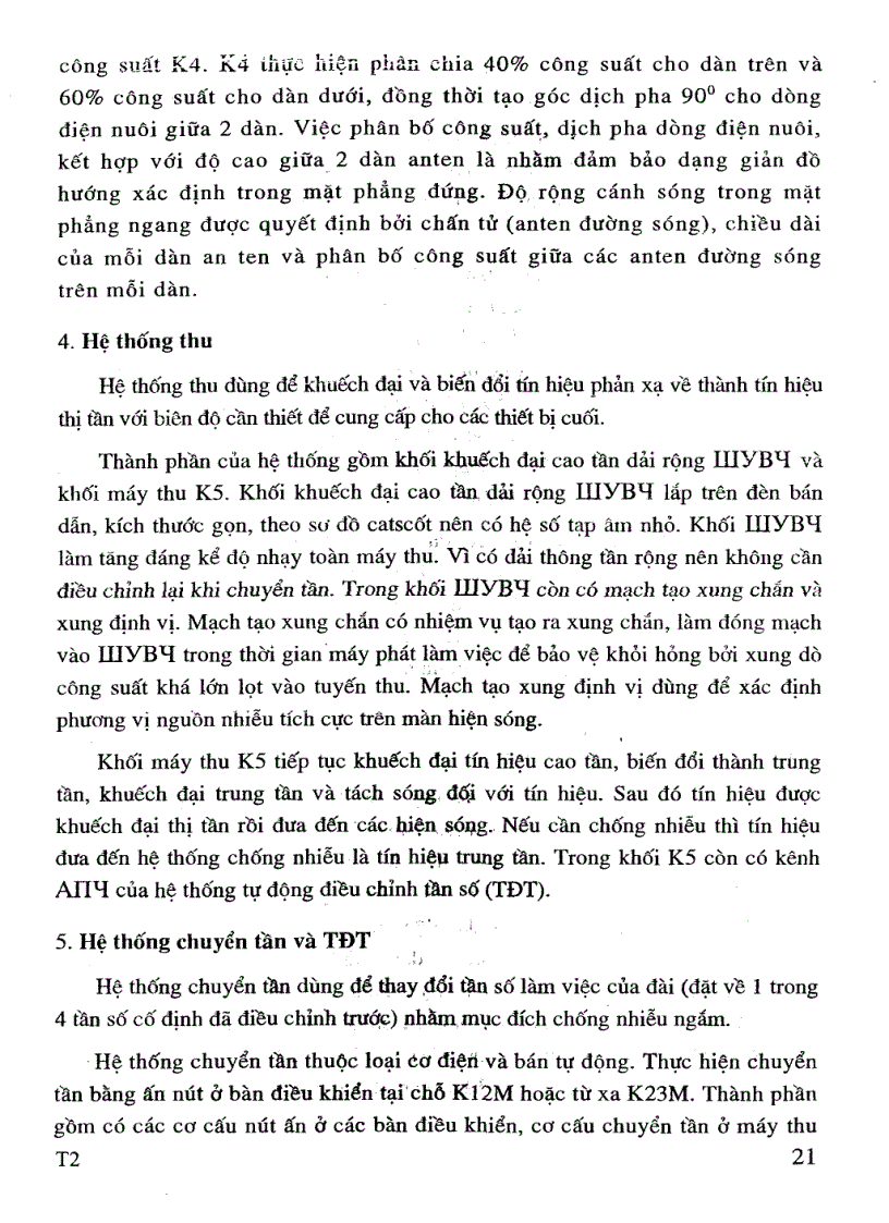 image for page Giáo trình trang bị RADA