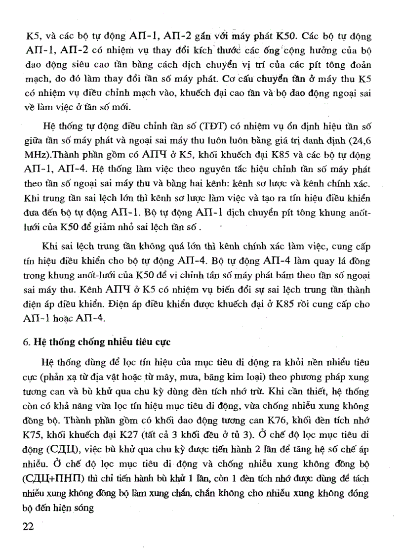 image for page Giáo trình trang bị RADA