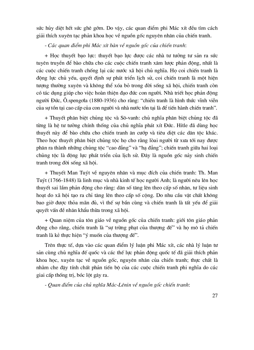 image for page Hướng dẫn học tập môn học thuyết MÁC LÊNIN về chiến tranh và quân đội