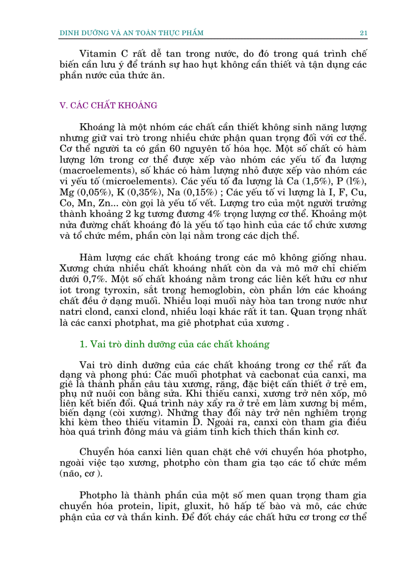 image for page Thực phẩm giúp bạn chiều chồng và dinh dưỡng an toàn thực phẩm