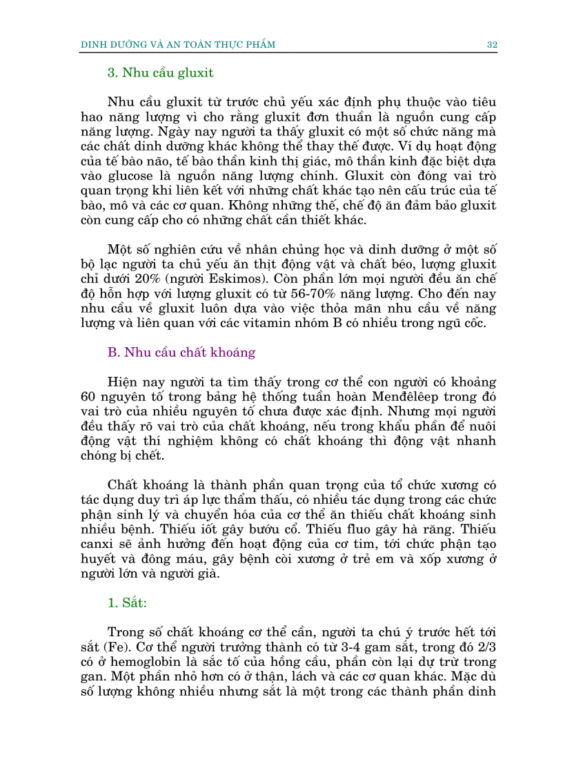 image for page Thực phẩm giúp bạn chiều chồng và dinh dưỡng an toàn thực phẩm