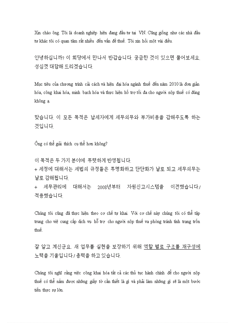 image for page Dịch nói bài 7 8 Việt Hàn