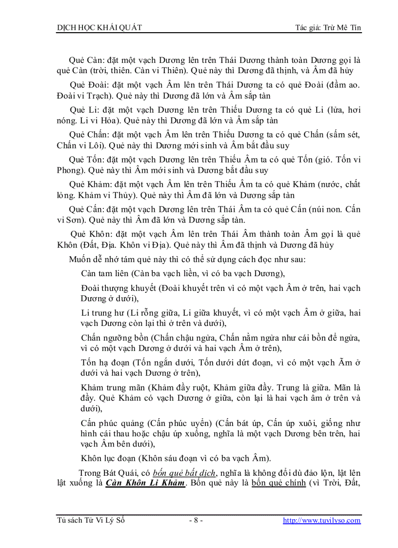 image for page Dịch Học Khái Quát