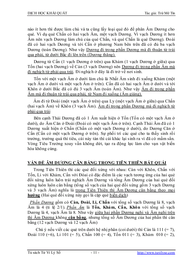 image for page Dịch Học Khái Quát