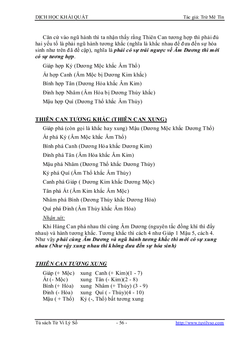 image for page Dịch Học Khái Quát 1