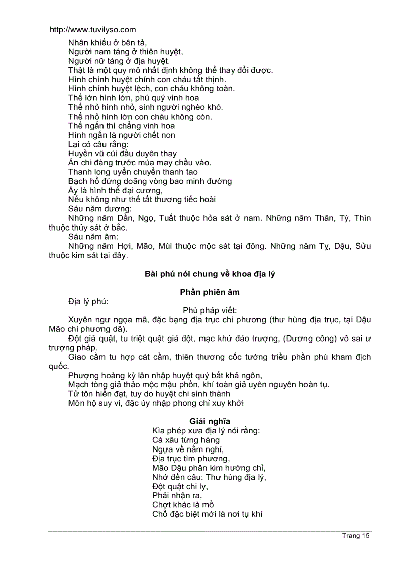 image for page Hồng Vũ Cấn Thư dạy về thuật phong thủy có phụ họa đồ