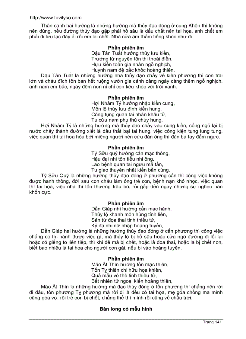 image for page Hồng Vũ Cấn Thư dạy về thuật phong thủy có phụ họa đồ 2