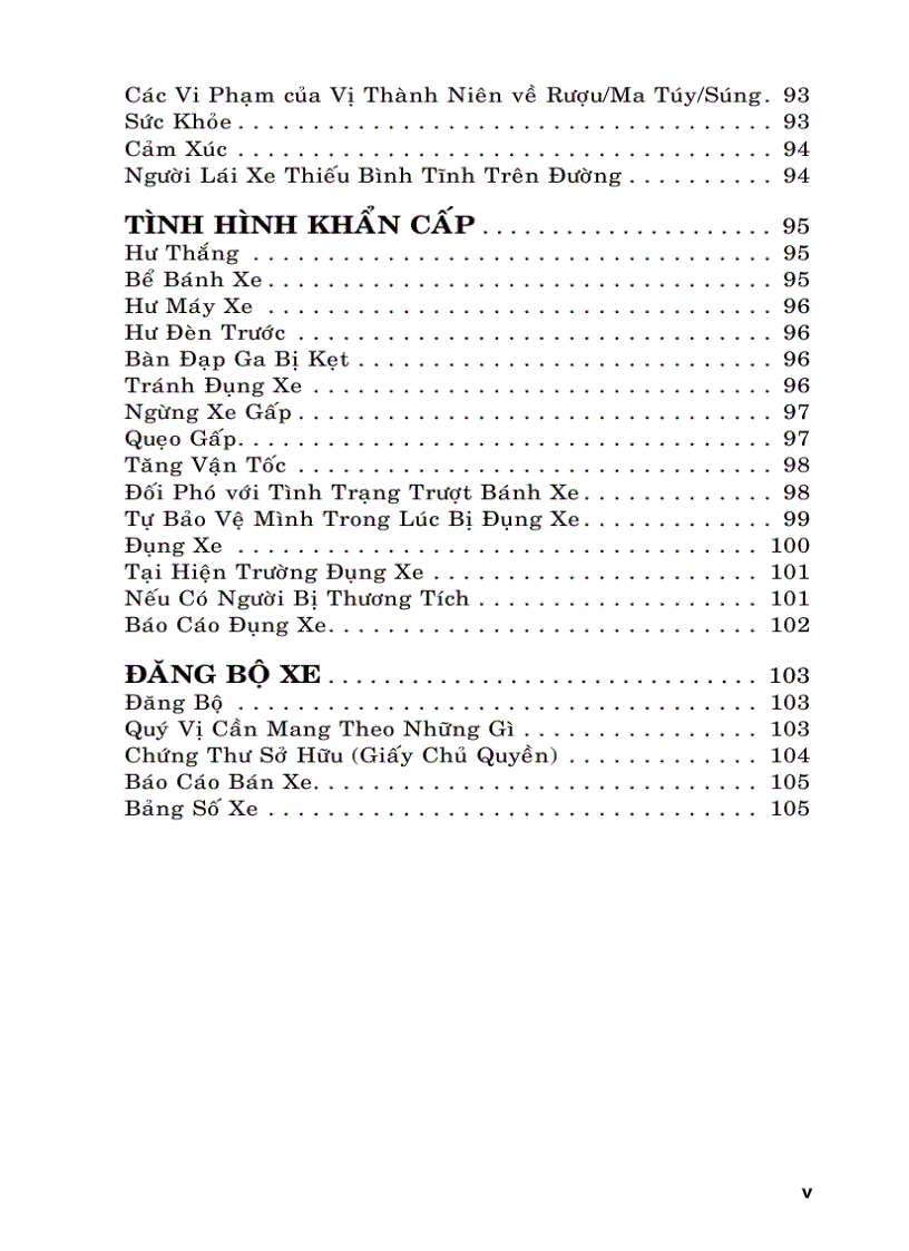 image for page Hướng dẫn lái xe của WASHINGTON