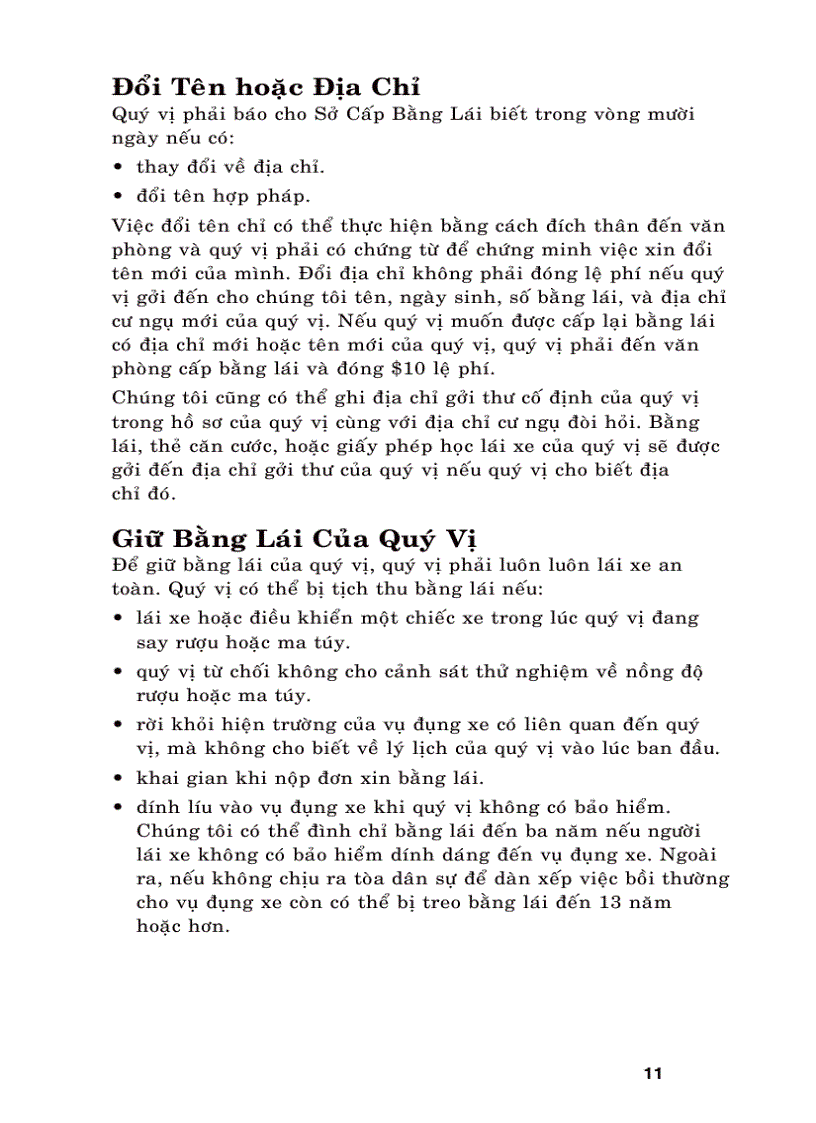 image for page Hướng dẫn lái xe của WASHINGTON