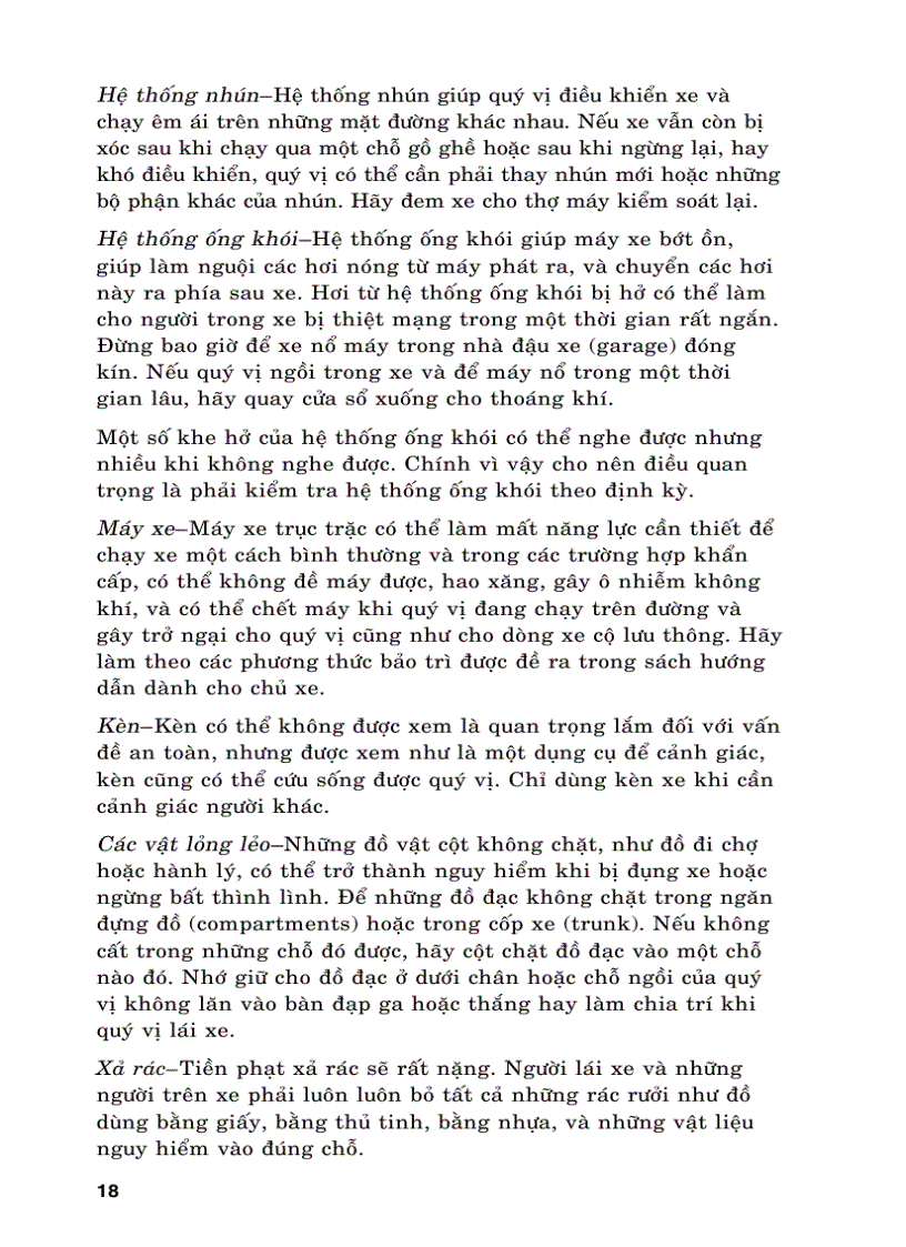 image for page Hướng dẫn lái xe của WASHINGTON