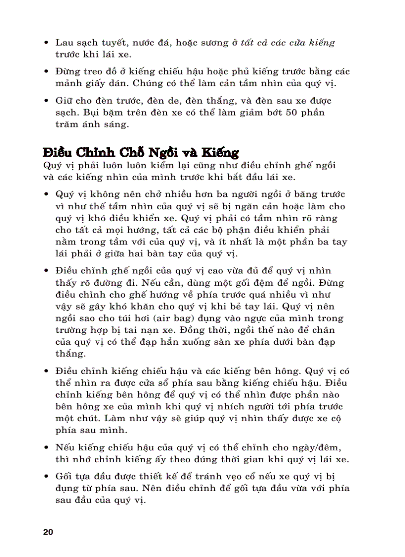 image for page Hướng dẫn lái xe của WASHINGTON