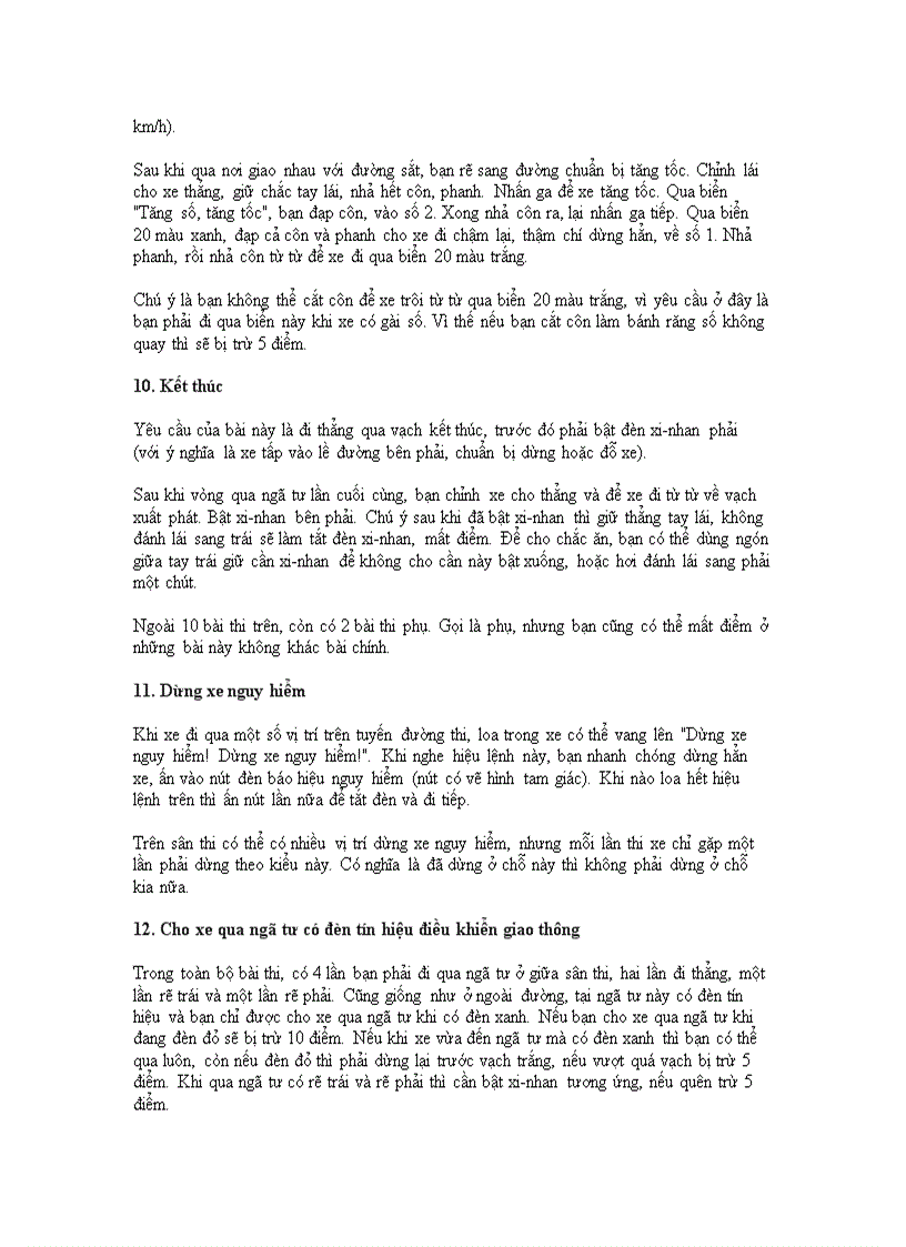 image for page Mẹo thi lý thuyết Bằng lái xe ô tô