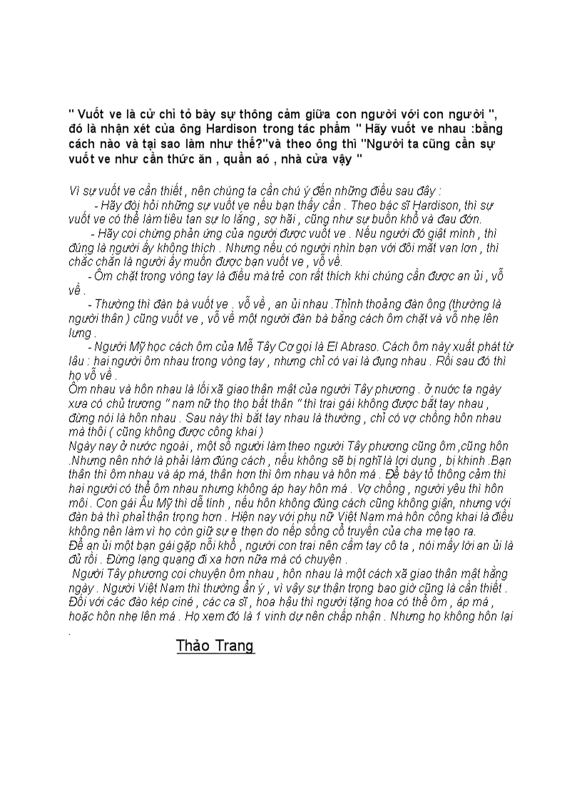 image for page Nghệ thuật vuốt ve