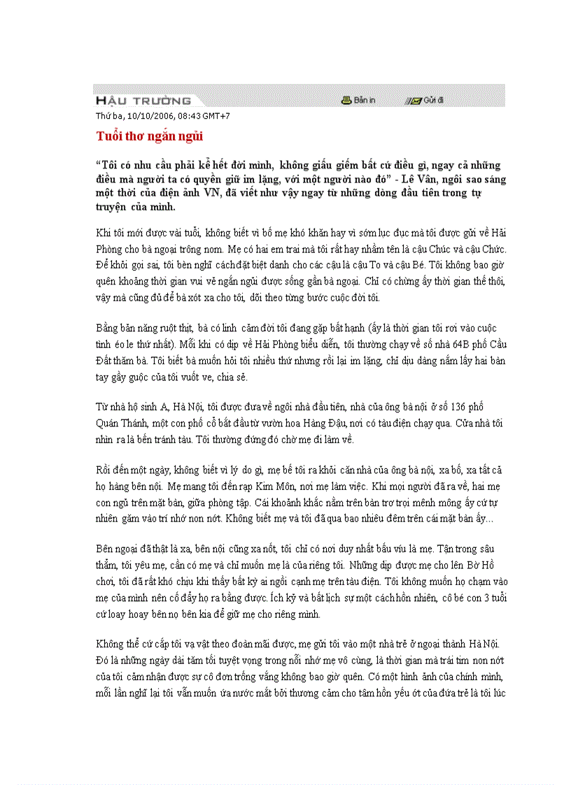 image for page Tuổi thơ ngắn ngủi