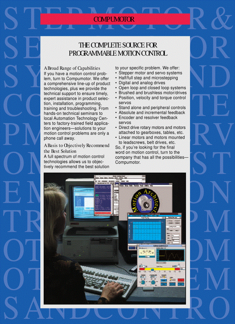 image for page Step Motor Servo Motor Systems and Controls