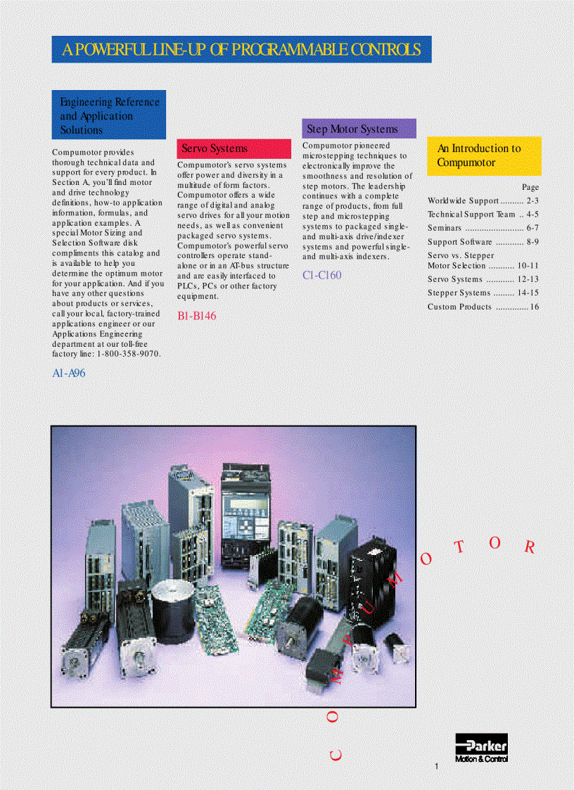 image for page Step Motor Servo Motor Systems and Controls