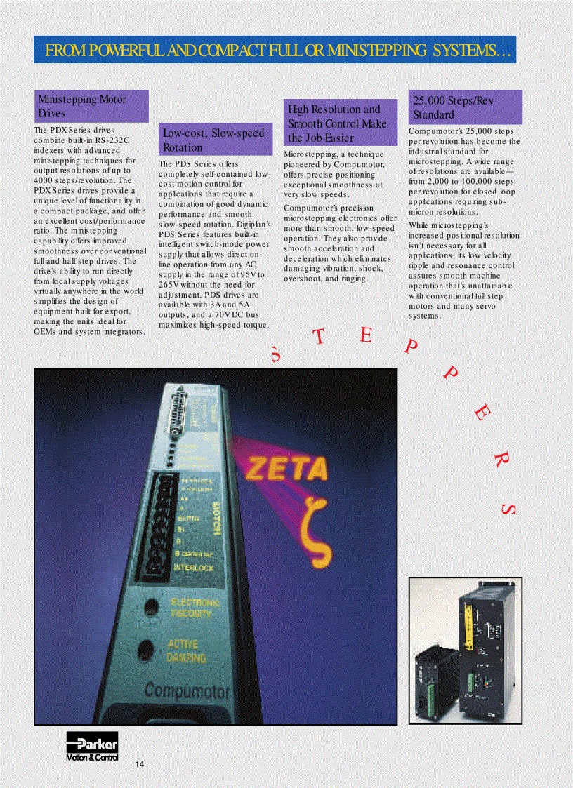 image for page Step Motor Servo Motor Systems and Controls