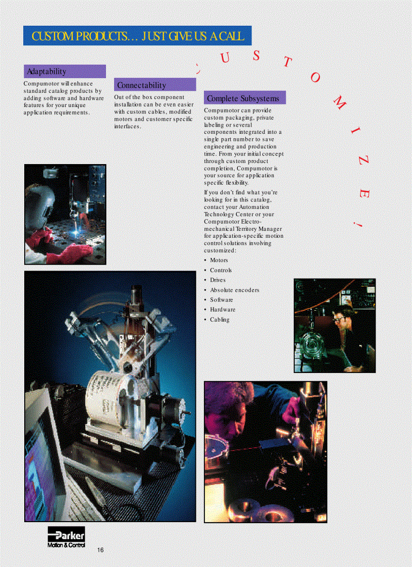 image for page Step Motor Servo Motor Systems and Controls